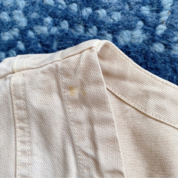 🐚 YOUNG FABULOUS & BROKE OATMEAL VOLUMINOUS LONG SLEEVE WRAP AROUND MINI DRESS! - Picture 11 of 16